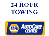 NAPA and 24 hour towing